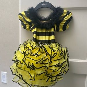 Bumble bee dance outfit.
